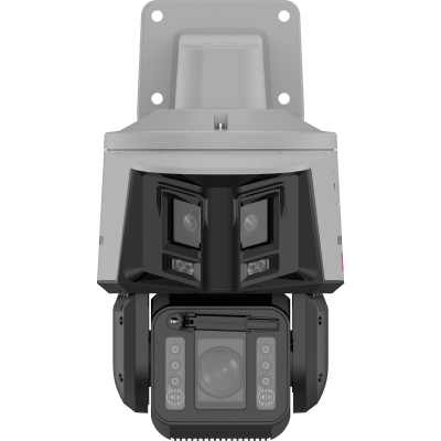 PTZ IP 4 Megapixel / 32X Zoom / Dual Light (100 mts IR / 30 mts Luz Blanca) / Polimero Anticorrosivo (Ideal para Zonas Costeras o Alta Salinidad) / AutoSeguimiento / DARKFIGHTER / Exterior IP67 / NEMA 4X / C5 / Micro SD
