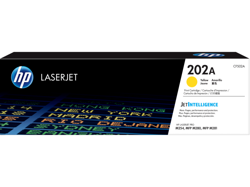 TONER HP LASERJET 202A AMARILLO CF502A