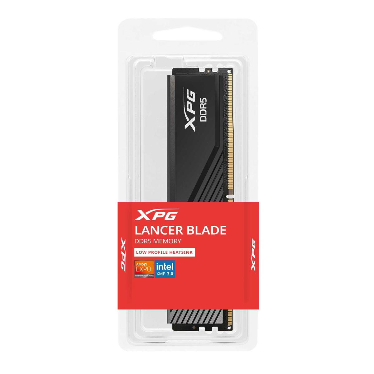 MEMORIA DDR5 XPG LANCER BLADE 32GB 5600MTS BLACK (AX5U5600C4632G-SLABBK)
