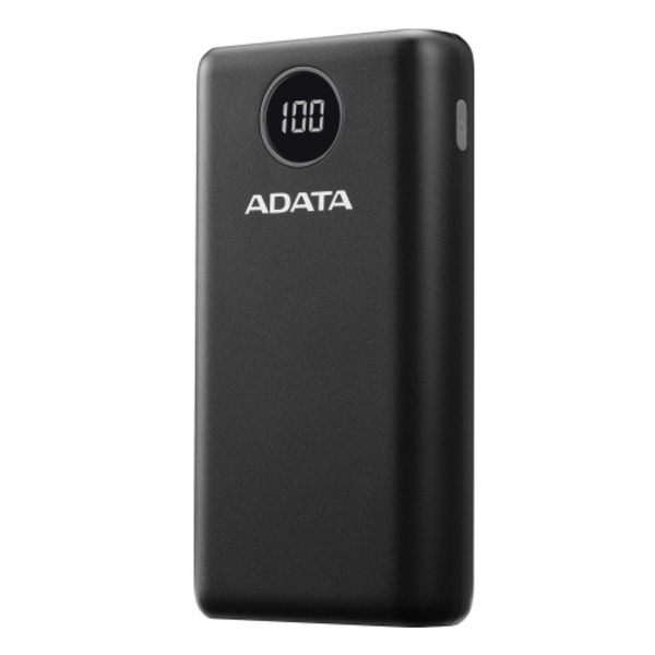 CARGADOR PORTATIL DIG ADATA P20000QCD TIPO C NEGRO (AP20000QCD-DGT-CBK