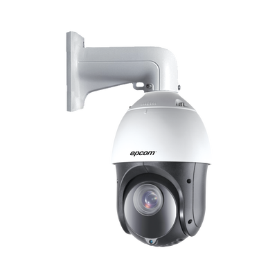 Domo PTZ IP 2 MP / H.265+ / 15X Optical Zoom / 100 mts IR EXIR / WDR 120 dB / POE+ / 12Vcc / Exterior IP66 / Onvif