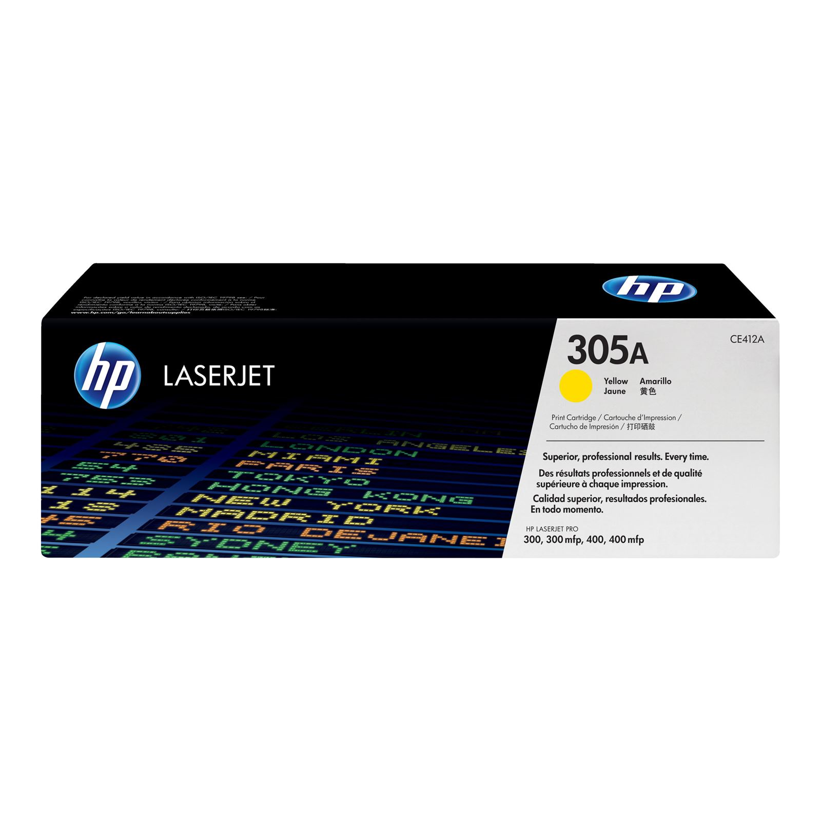 TONER HP 305A AMARILLO PARA LJPROM451 M475 CE412A