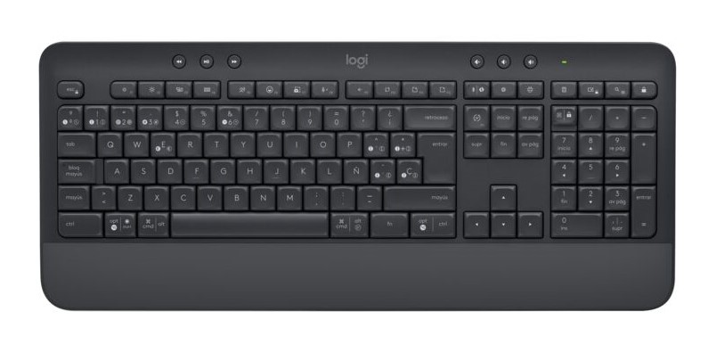 TECLADO LOGITECH K650 SIGNATURE BT USB BOLT GRAPHITE (920-010910)