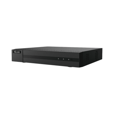 (ACUSENSE / Evita Falsas Alarmas) DVR 2 Megapixel (1080P) lite / 4 Canales TURBOHD + 1 Canal IP / 1 Bahía de Disco Duro / H.265+ / Salida de vídeo Full HD