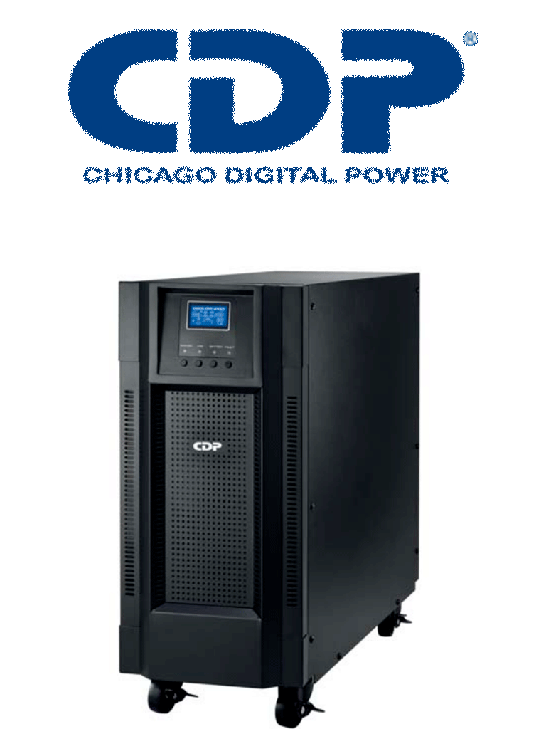 CDP UPO22-6 - UPS / 6000VA / 6000W/ Onda senoidal pura / Entrada 220VAC / SOBRE PEDIDO / Requiere servicio de arranque