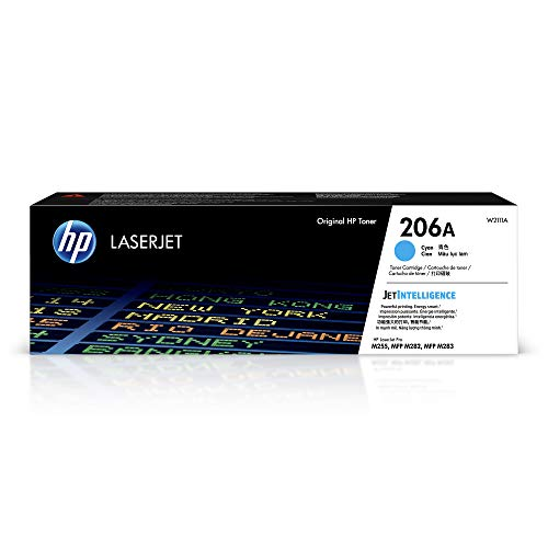 TONER HP 206A CYAN 1350 PAGINAS W2111A