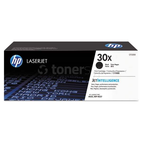TONER HP 30X NEGRO LASERJET DE ALTA CAPACIDAD CF