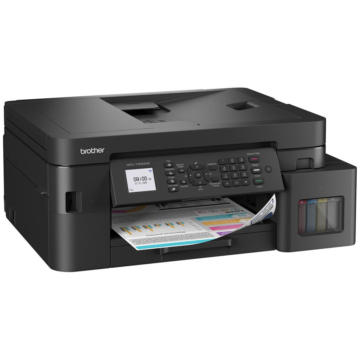 MULTIFUNCIONAL BROTHER A COLOR INKBENEFIT TANK WIFI DUPLEX DCP-T930DW
