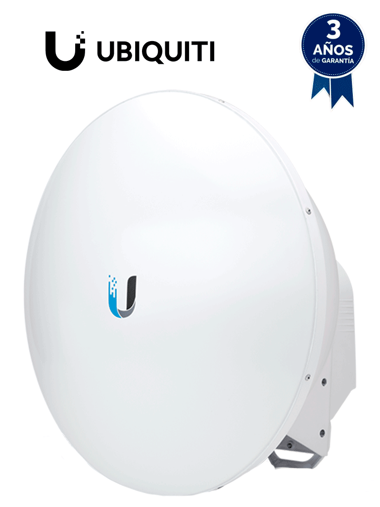 UBIQUITI AF-5G23-S45  - Antena direccional AirFiber X para radio conectorizado de 5.8 GHz con ganancia de 23 dBi, tecnología MIMO y compatible con AF5X y AF5XHD.