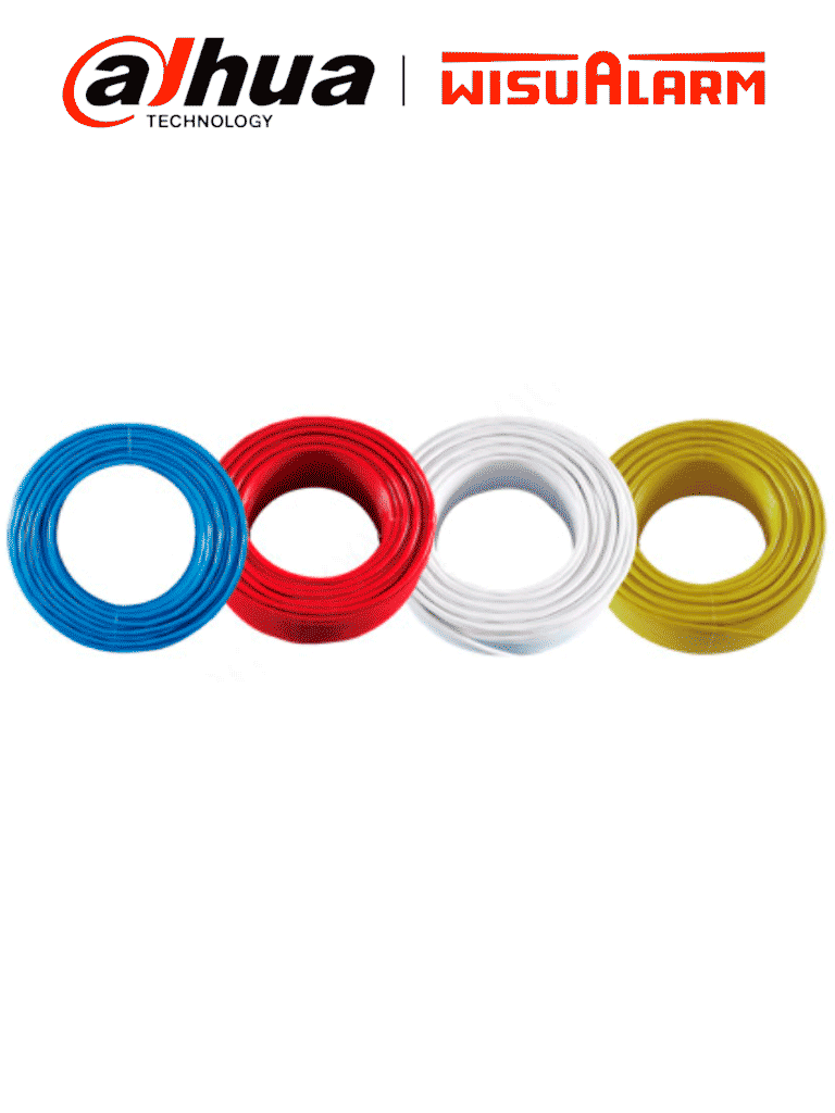 DAHUA WISUALARM DHI-HY-TSC-40DA-68-200 - Cable de detección de calor lineal (convencional), Color Azul, Acero, Temperatura de alarma de 68°C, 200 metros #LoNuevo #Wisualarm 