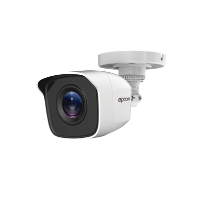 Bullet TURBOHD 1 Megapíxel (720p) / METÁLICA / Gran Angular 92° / Lente 2.8 mm / IR EXIR Inteligente 20 mts / Exterior IP66 / 4 Tecnologías (TVI / AHD / CVI / CVBS)