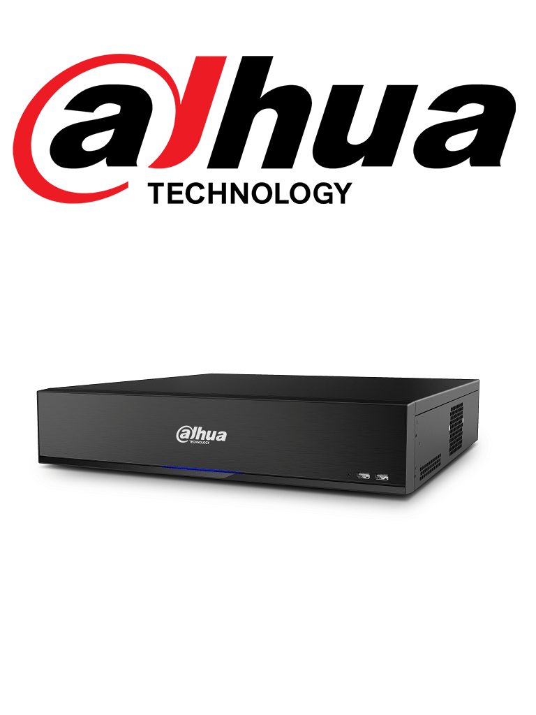 DAHUA XVR7816S4KLX - DVR 16 Canales  HDCVI pentahibrido 4 MP / 4K /  1080p / H265+ / 2 HDMI 4K / 16 Ch IP adicionales hasta 12 MP / IVS / 8 SATA Hasta 80TB/ #UltimosDahua