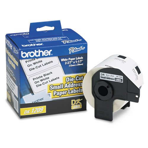 ROLLO DE ETIQUETA BROTHER DK1209 PRE-CORTADA DK1209