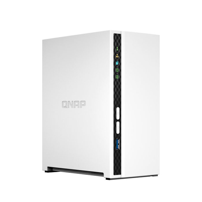 QNAP TORRE 2 BAHIA ARMCORTEX-A55 4C,1XSATA 6 GB/S 3,5"/2,5"(TS-233-US)