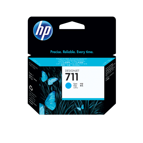 CARTUCHO HP 711 CIAN DE 29ML DESIGNJET CZ130A