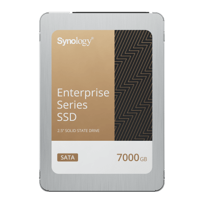 SSD SATA de 2,5" Serie Enterprise | 7000 GB | Alto Rendimiento Estable | Resistencia Empresarial | Protección de Datos Integral | Análisis de Vida Útil | Compatibilidad con Synology DSM | Garantía de 5 Años.