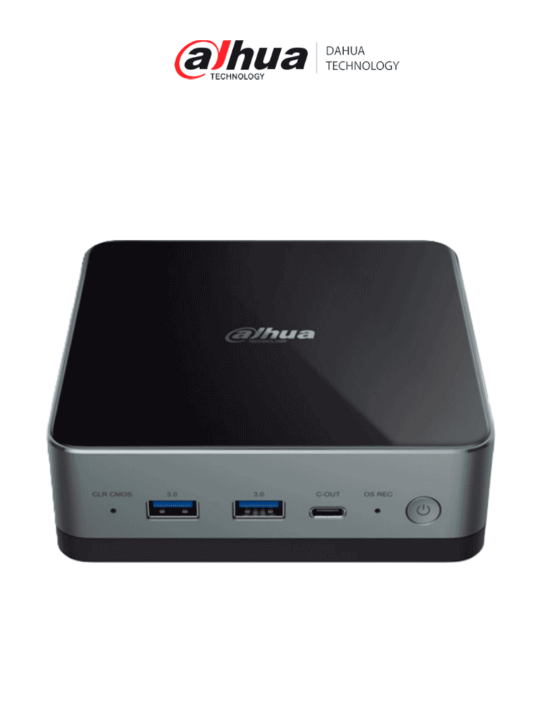 DAHUA DH-DSS-OneBox-H1/128  Soporta 128 canales/ Windows 11Pro/ Intel Core i7, 32 GB de RAM/ Salida independiente 4K de cuatro pantallas/ Centro de seguridad/ Gestión de acceso/ Entrada y salida de vehículos/ Análisis inteligente/ Centro de mantenimiento.