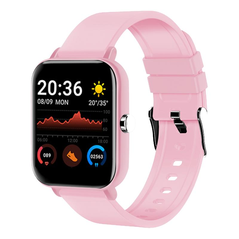SMARTWATCH STYLOS SW2 1.69" COMPAT. ANDROID BT 4.0 ROSA (STASWM3CP)