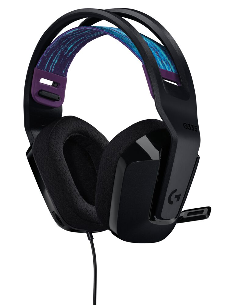DIADEMA LOGITECH G335 3.5 MM DISCORD PC XBOX PS BLACK (981-000977)