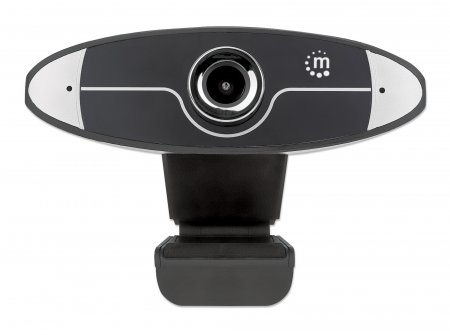 CAMARA WEB MANHATTAN HD 720P MICROFONO 30FPS, 1 MEGAPIXEL NEGRA 462013