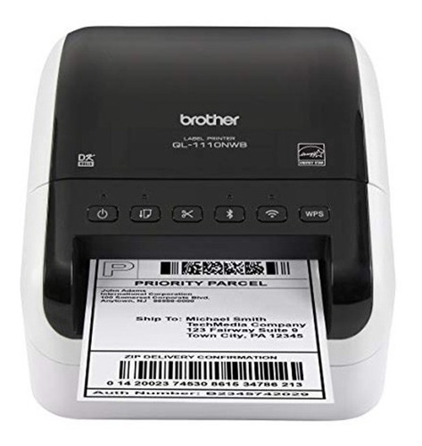 IMPRESORA DE ETIQUETAS BROTHER WI-FI USB ETHERNET 1YR QL1110NWB