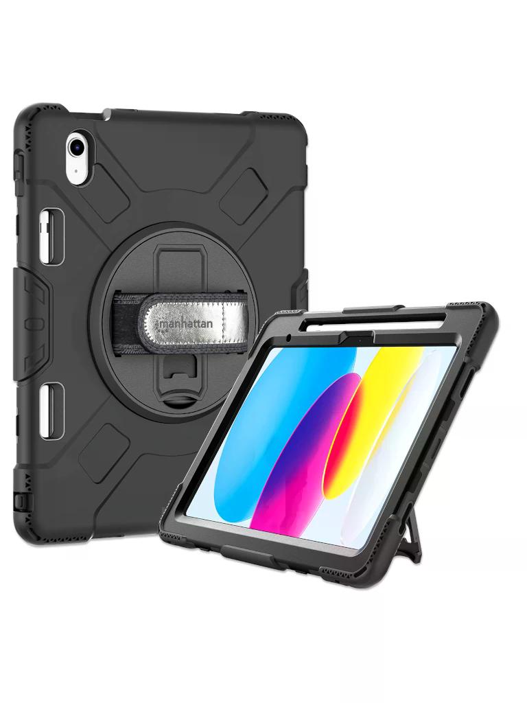 MANHATTAN - 996518 - Funda rígida de uso rudo para iPad® de 10.9" (10ª Gen)