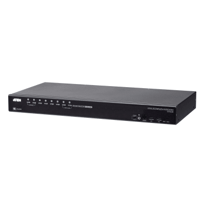Conmutador KVM USB 3.0 4K | DisplayPort de 8 puertos 