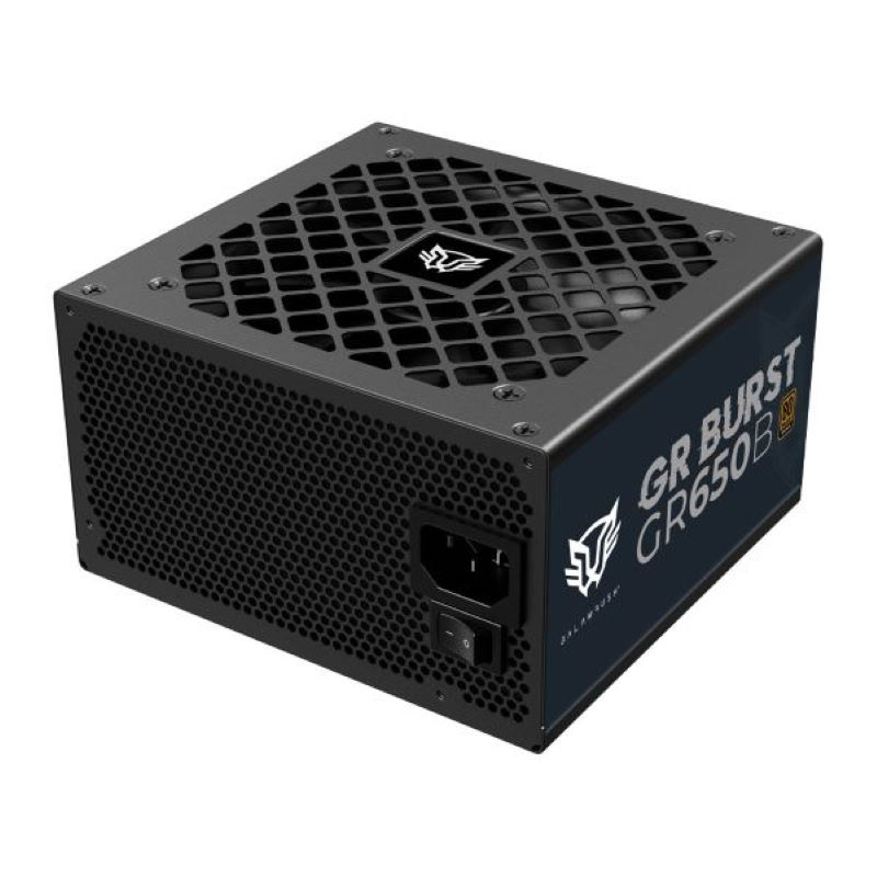 FUENTE DE PODER BR BURST ATX 650W 80 PLUS BRONZE NO MODULAR NEGRO