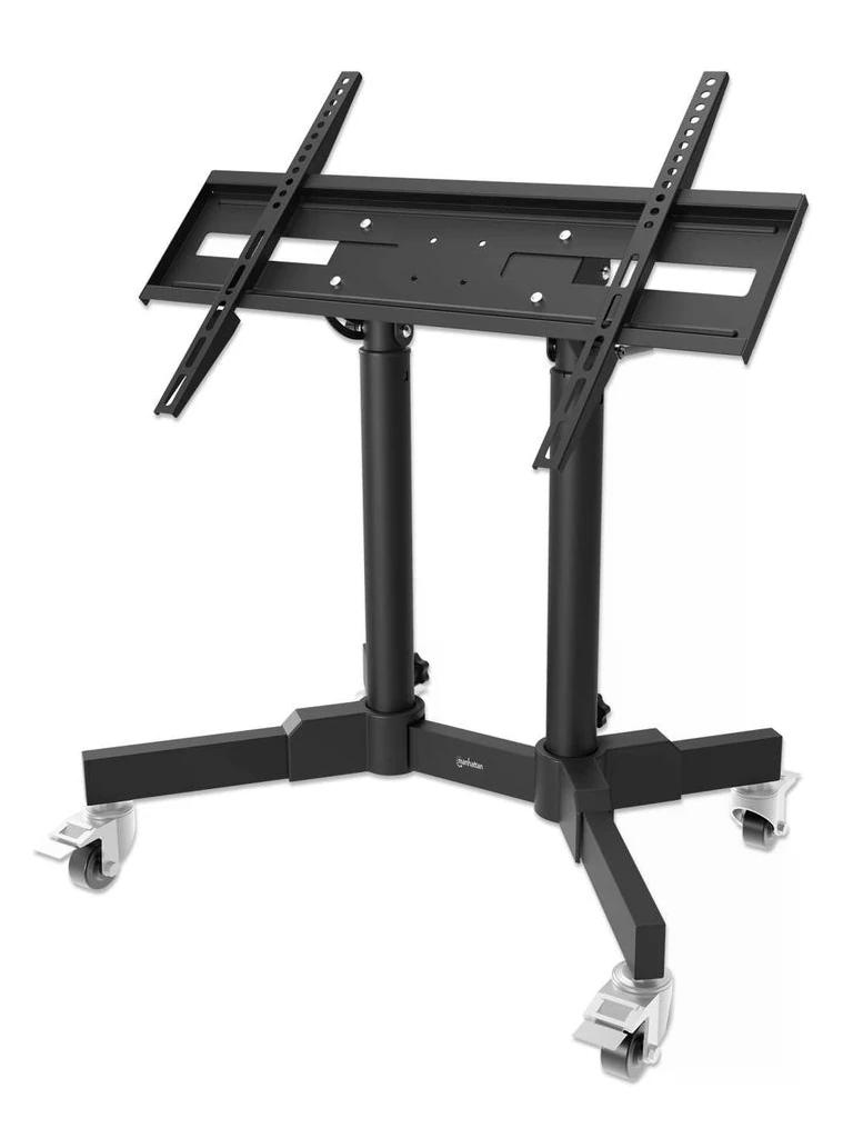 MANHATTAN - 462679 - Soporte compacto tipo carro para pantallas de 23" a 70" con inclinación de 45°