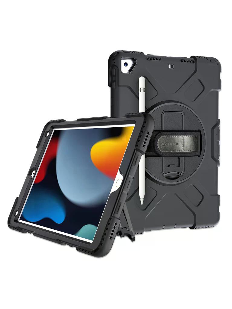 MANHATTAN - 996501 - Funda rígida de uso rudo para iPad® de 10.2" (8ª y 9ª Gen)