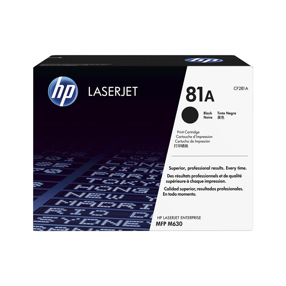 TONER HP 81A NEGRO LASERJET MFP M630 CF281A