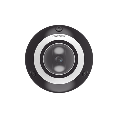 Mini Domo PanoVu 2 Megapixel / 1 PTZ 4X Zoom + 3 Lentes Panorámicos 360° / H.265 / 10 mts IR / Uso en Interior / PoE+ / dWDR / Micro SD