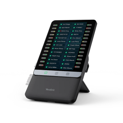 Módulo de Expansión EXP-55 de Yealink para Teléfonos IP Yealink Series T7X/T8X con Capacidad Para Hasta 78 Teclas Programables 