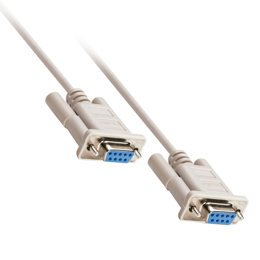 CABLE NULL MODEM MANHATTAN DB9 HEMBRA-DB9 HEMBRA 1.8M 301404
