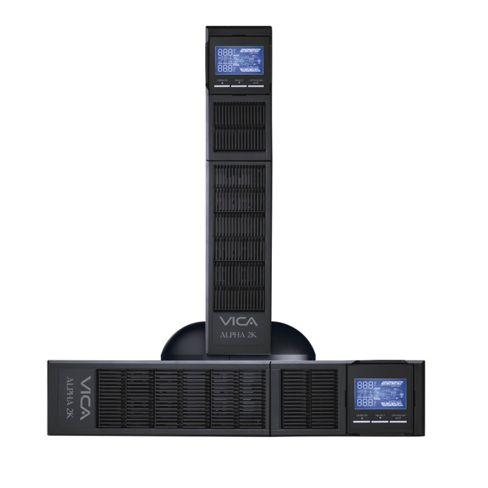 NO BREAK/UPS ONLINE DOBLE CONVERSION TORRE VICA 2KVA/2000W (ALPHA 2KVA)