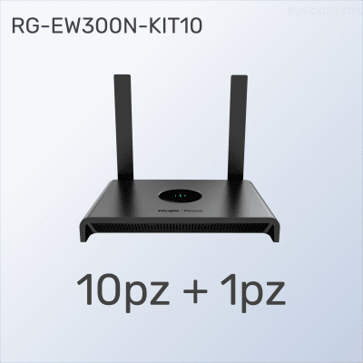 KIT BUEN FIN Router RG-EW300N, 11 Piezas al Precio de 10