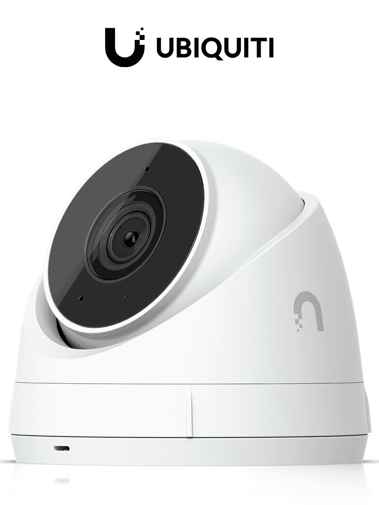 UBIQUITI UVC-G5-TURRET-ULTRA - Camara IP PoE Tipo Domo 2K/ IR de Hasta 30m/ Deteccion de Eventos IA/ Microfono Integrado/ A Prueba de Agua/ Angulo de Vision Ultra Amplio