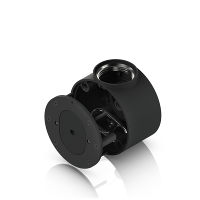 Camera Compact Junction Box – Caja de Conexiones Antimanipulación para Cámaras Compactas Dome y Turret Color Negro