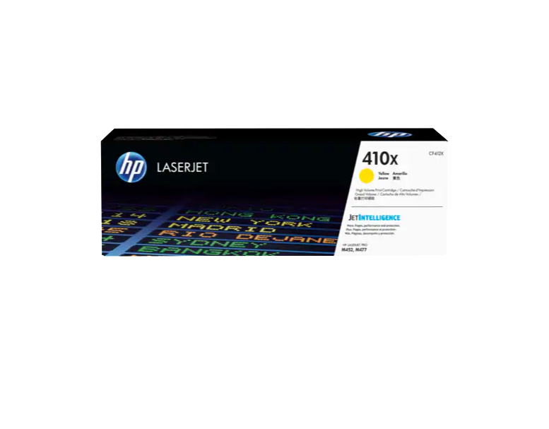 TONER HP 410X AMARILLO DE ALTA CAPACIDAD LASERJET CF412X