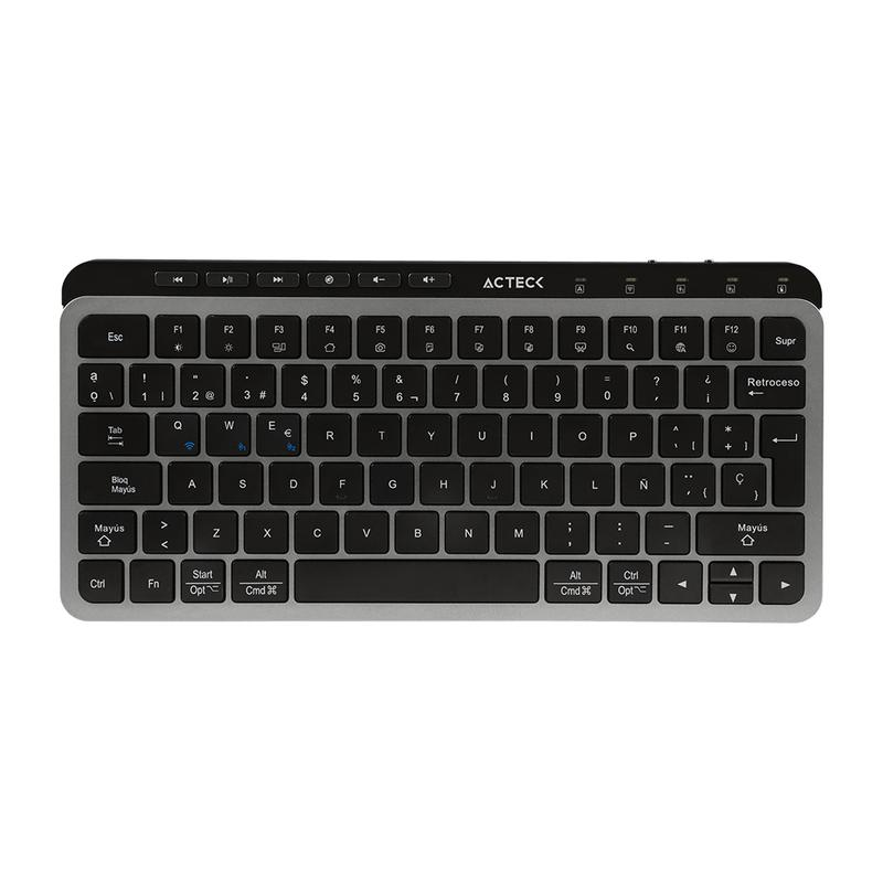 TECLADO MULTIDISP ACTECK INSPIRE KREA TI750 65% 2BT NGO/GRIS (AC-940092)