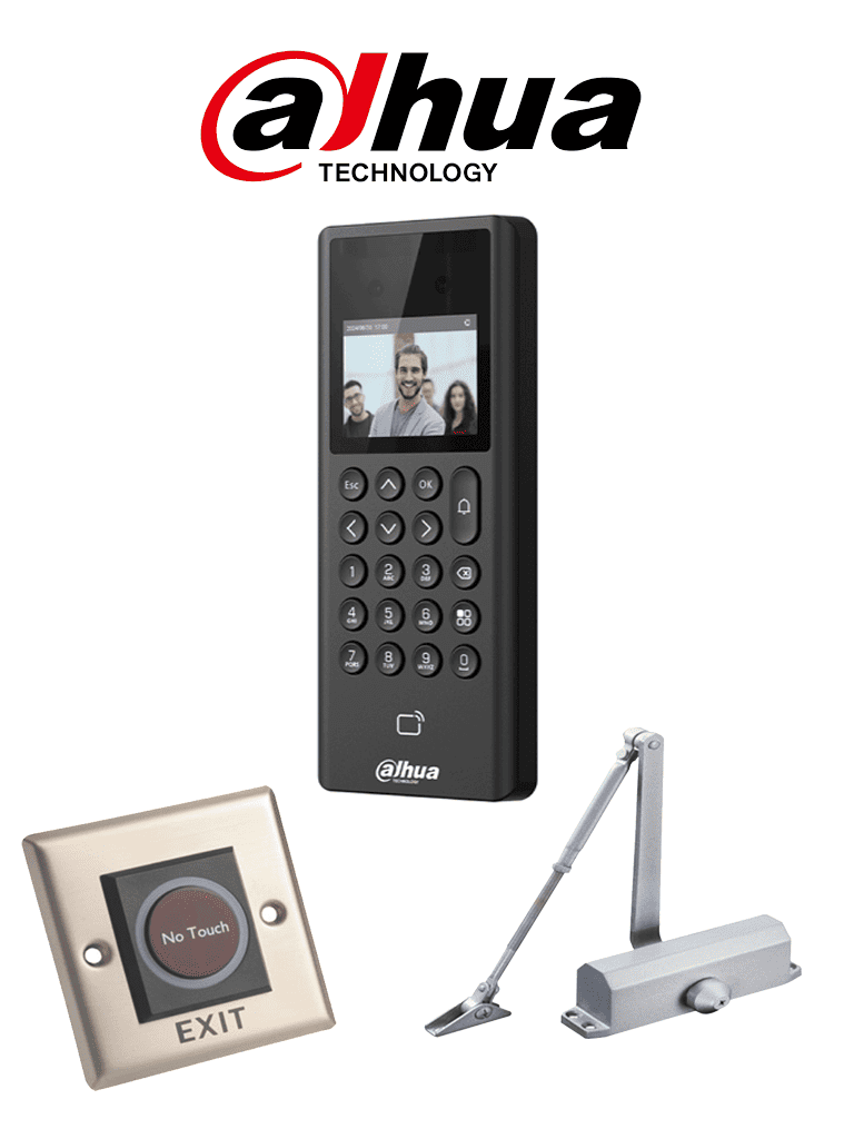 DAHUA - DHI-ASI3203EKIT - Paquete de control de Acceso / Incluye DHI-ASI3203E +  ASF908 + DH-ASF102S /