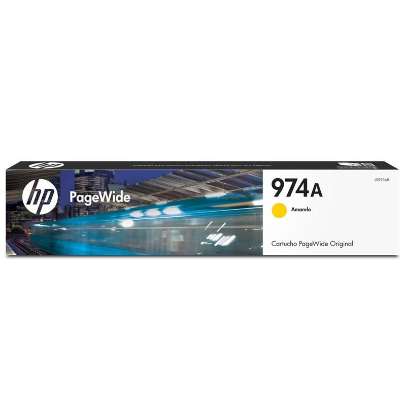 CARTUCHO HP 974A AMARILLO PAGEWIDE L0R93AL