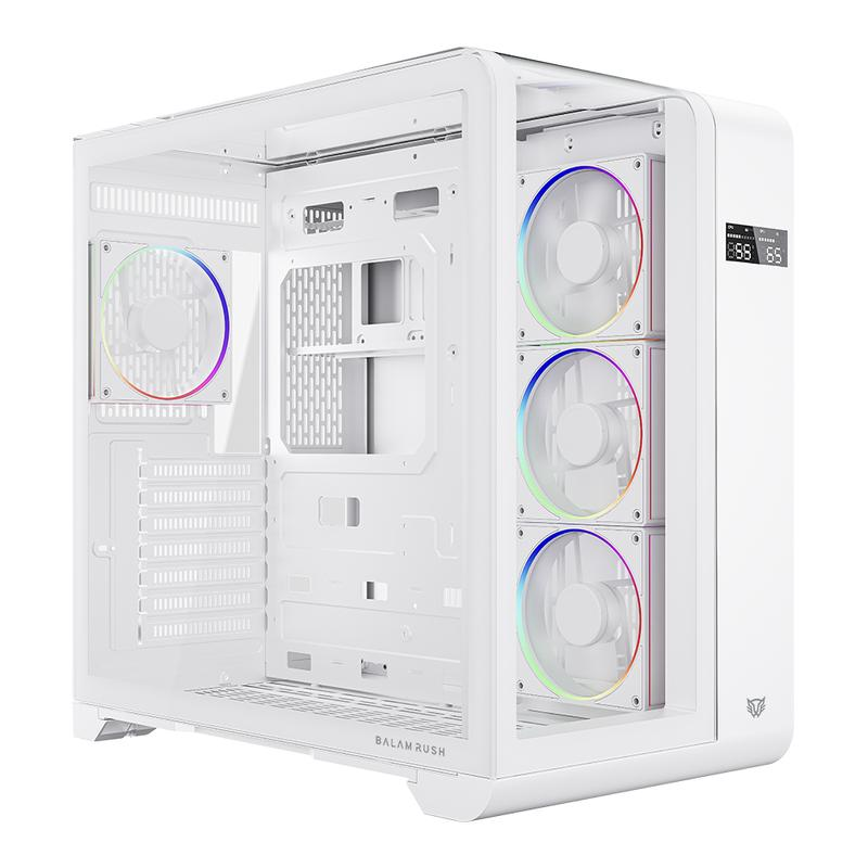 GABINETE BALAM TANK EXPERT CURVE 7400 M-ATX DISPLAY  ARGB BLANCO BR-941600