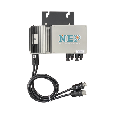 Microinversor para 2 Modulos de Hasta 360W de Interconexión a  Red Eléctrica 110 Vca, IP67 con Cable Troncal Incluido