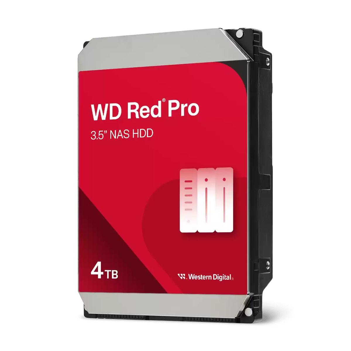 DISCO DURO INTERNO WD 4TB 3.5 256MB SATA 7200 NAS RED PRO (WD4005FFBX)