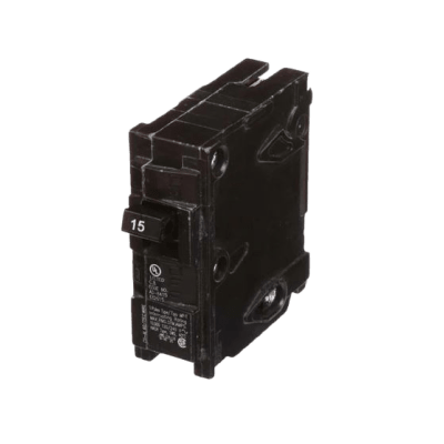 Interruptor automático enchufable tipo QP 1 polo, 15 amp.