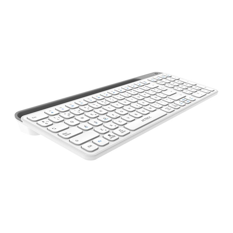 TECLADO MULTIDISP ACTECK INSPIRE TREKTI747 98% 2BT BCO/GRIS (AC-940115)