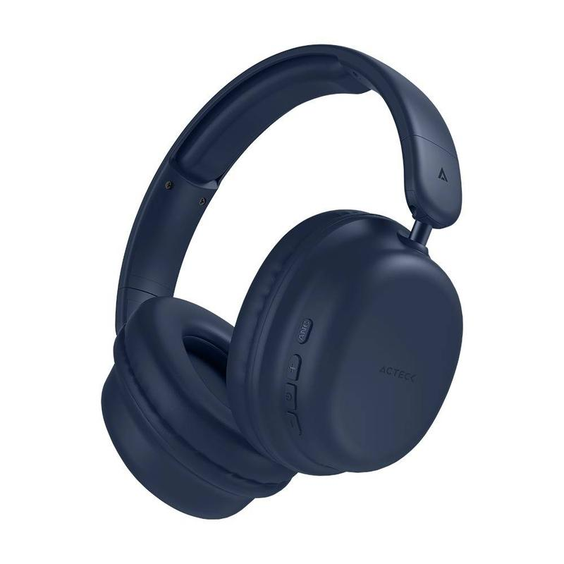 AUDIFONOS ACTEK INALAMB HP626 BT5.4 BOCINAS 40 ADVANCED AZUL AC-940962