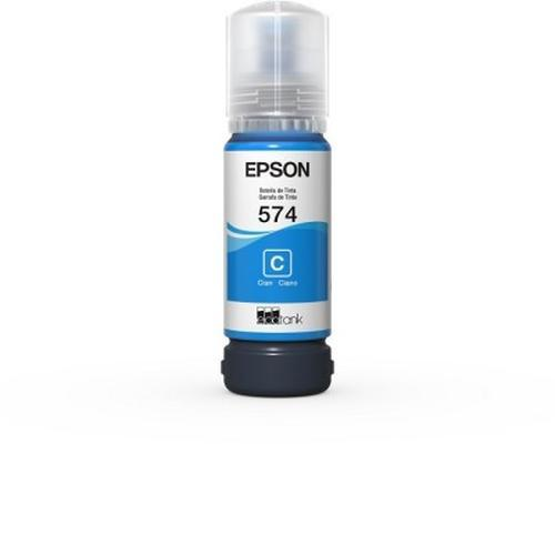 BOTELLA DE TINTA EPSON ECOTANK T574 CIAN T574220-AL