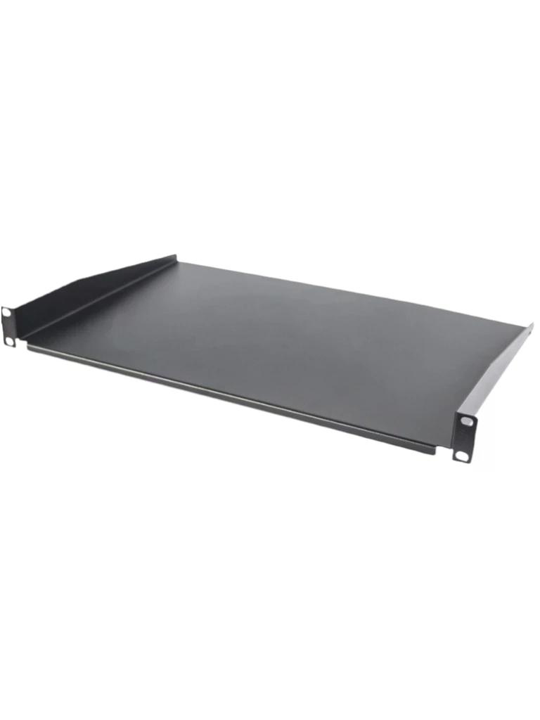 SBETECH  C19141U -  Charola para rack fija de 19 pulgadas de ancho  x 35.56 cm profundidad / 1UR / Color negro